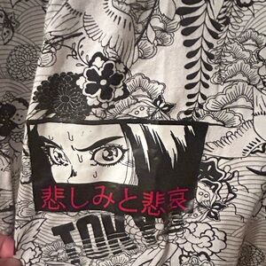 Original Gravity XL Beautiful Disaster long sleeve shirt Anime Japanese